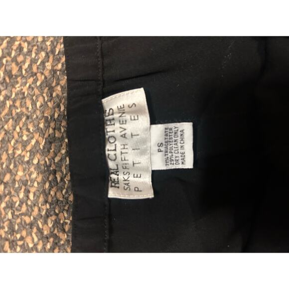 Skas Fifth Avenue Petite Collection- Black 71%Triacetate Blend Top and Pants Set - Picture 9 of 9